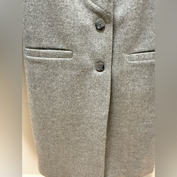 gray long coat fully lined size light weight spring‎ - Picture 4 of 13